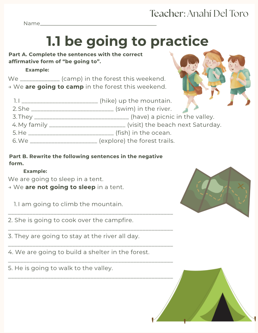 Be going to practice