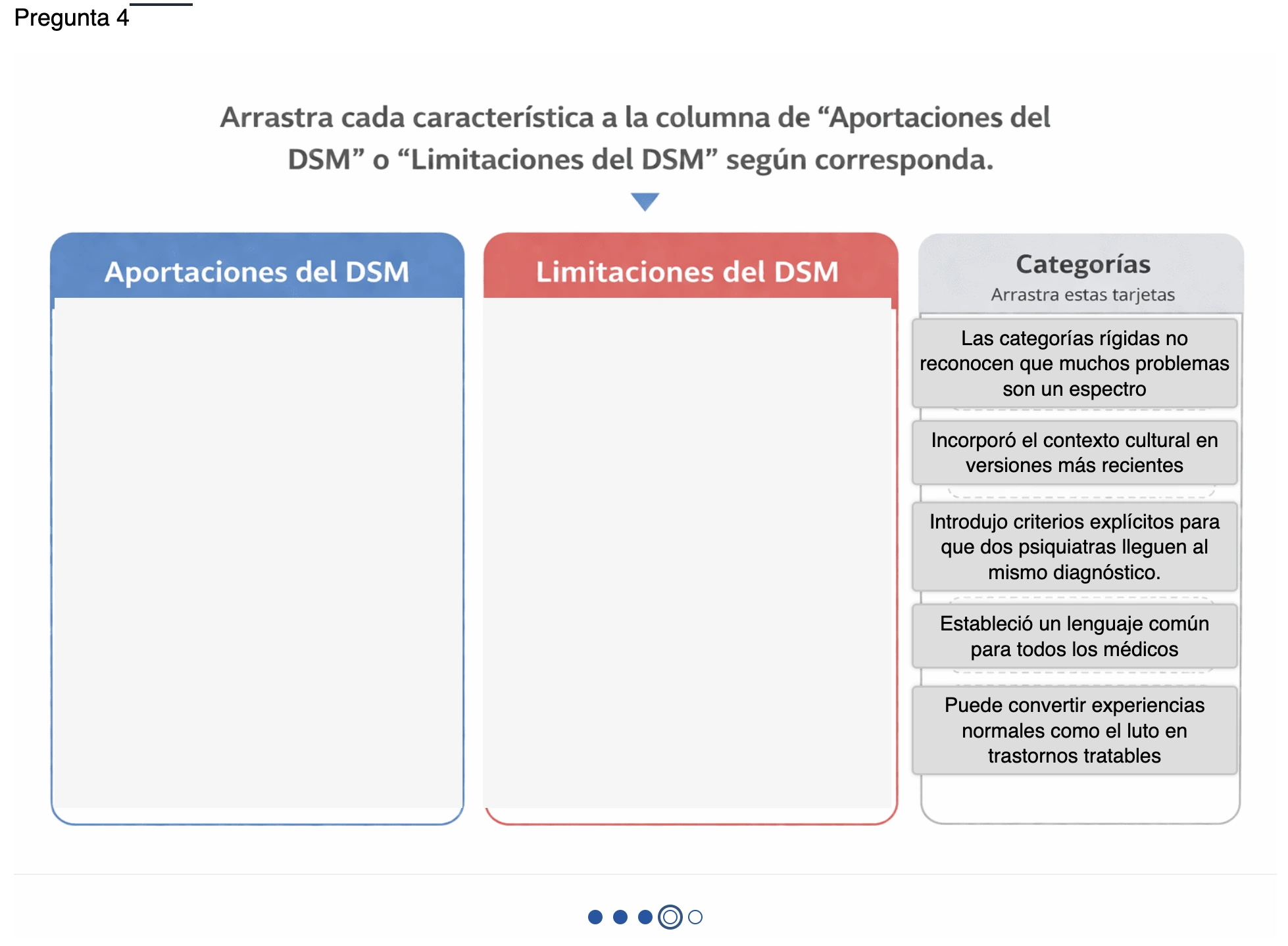 Test sobre la historia de la psiquiatría